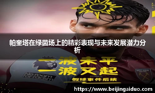 帕奎塔在绿茵场上的精彩表现与未来发展潜力分析