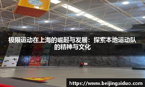 极限运动在上海的崛起与发展：探索本地运动队的精神与文化