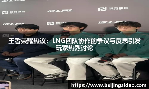 王者荣耀热议：LNG团队协作的争议与反思引发玩家热烈讨论